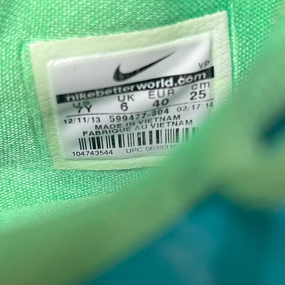 Nike KD VI GS Hero Turbo Green Size Youth 7 - Picture 5 of 8